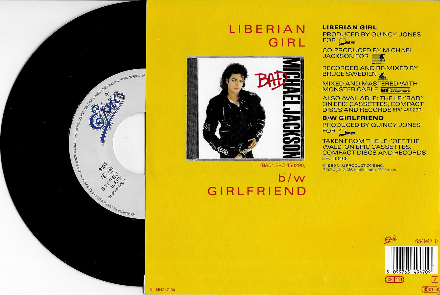 MICHAEL JACKSON - Liberian Girl