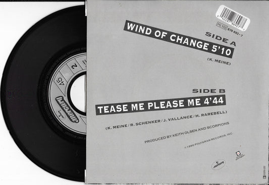 SCORPIONS - Wind Of Change / Tease Me Please Me