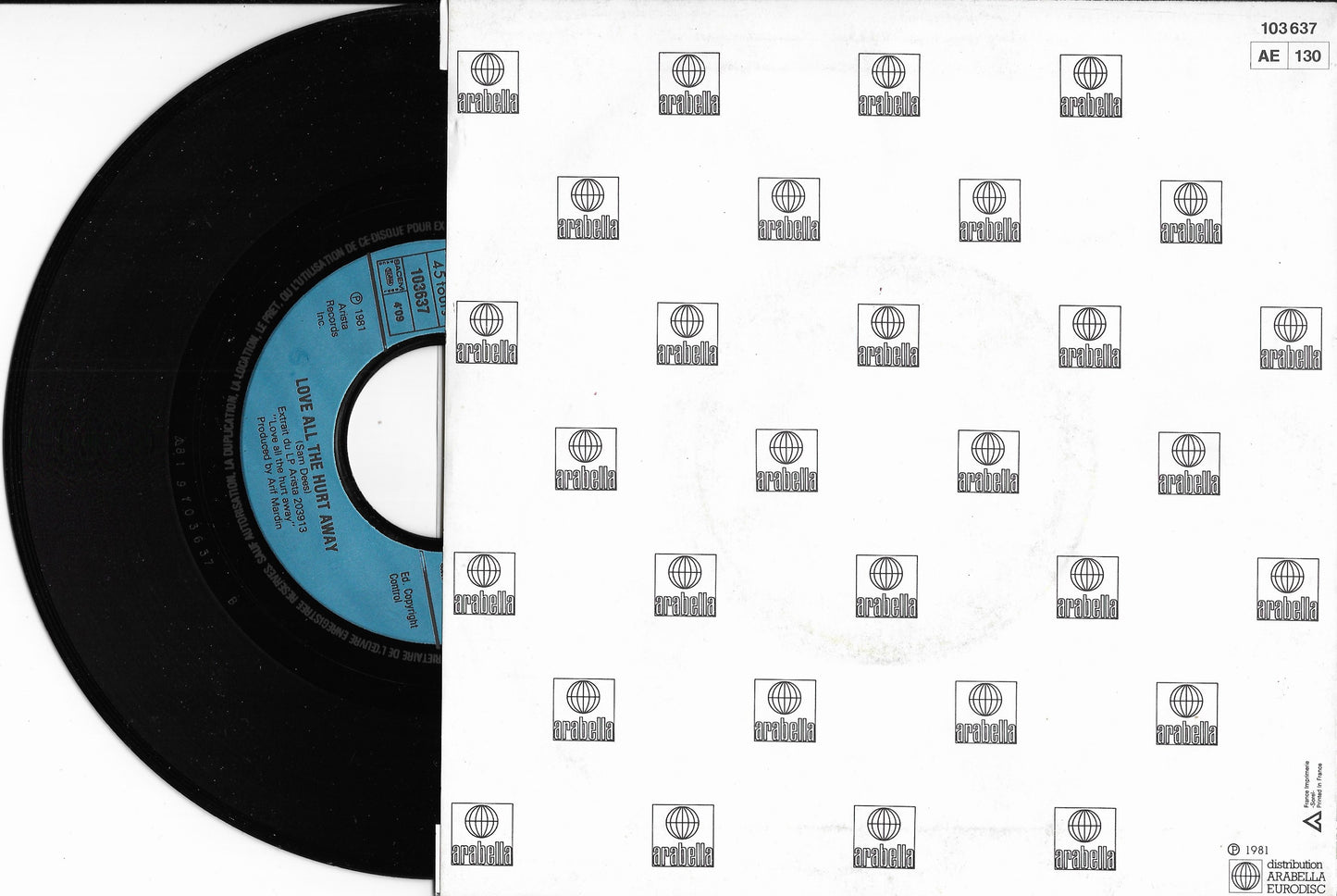 ARETHA FRANKLIN / GEORGE BENSON - Love All The Hurt Away / Hold On I'M Comin'