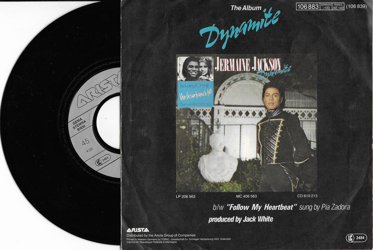 JERMAINE JACKSON / PIA SADORA - When The Rain Begins To Fall
