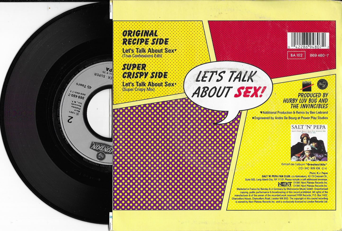 SALT-N-PEPPA - Let's Talk About Sex