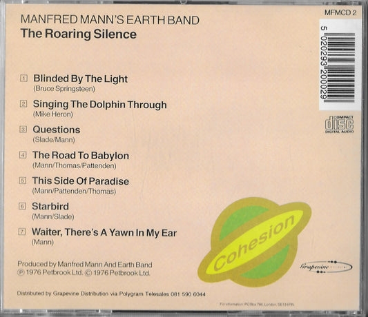 MANFRED MANN'S EARTH BAND - The Roaring Silence