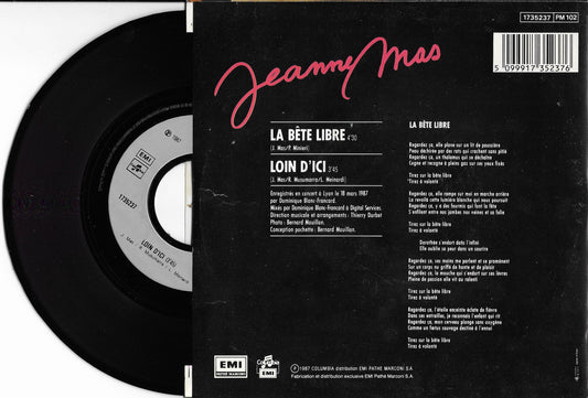 JEANNE MAS - La Bête Libre