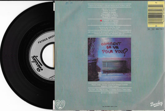 PATRICK BRUEL - Comment Ça Va Pour Vous ?