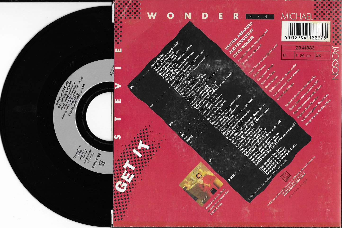 STEVIE WONDER & MICHAEL JACKSON - Get It