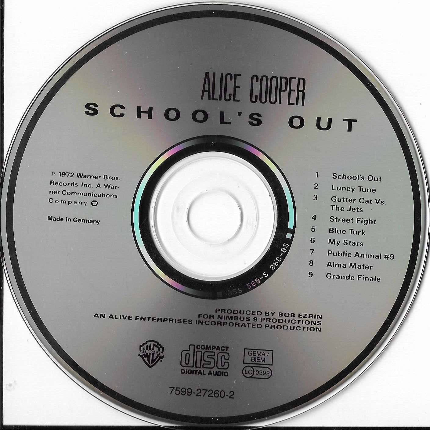 ALICE COOPER - School's Out