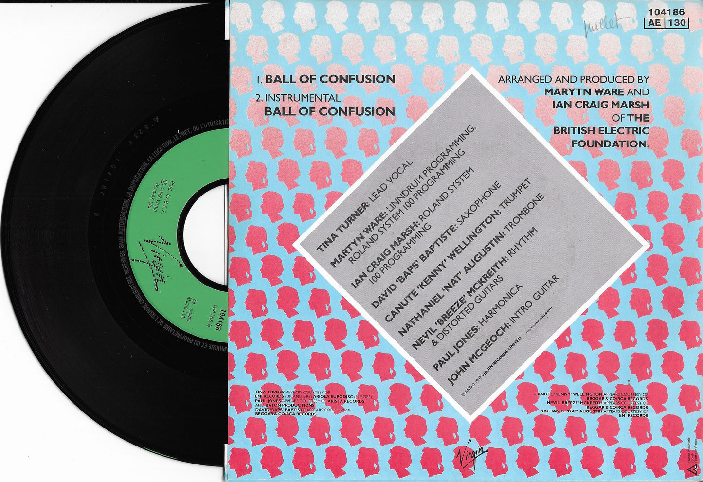 B.E.F. Presents TINA TURNER - Ball Of Confusion