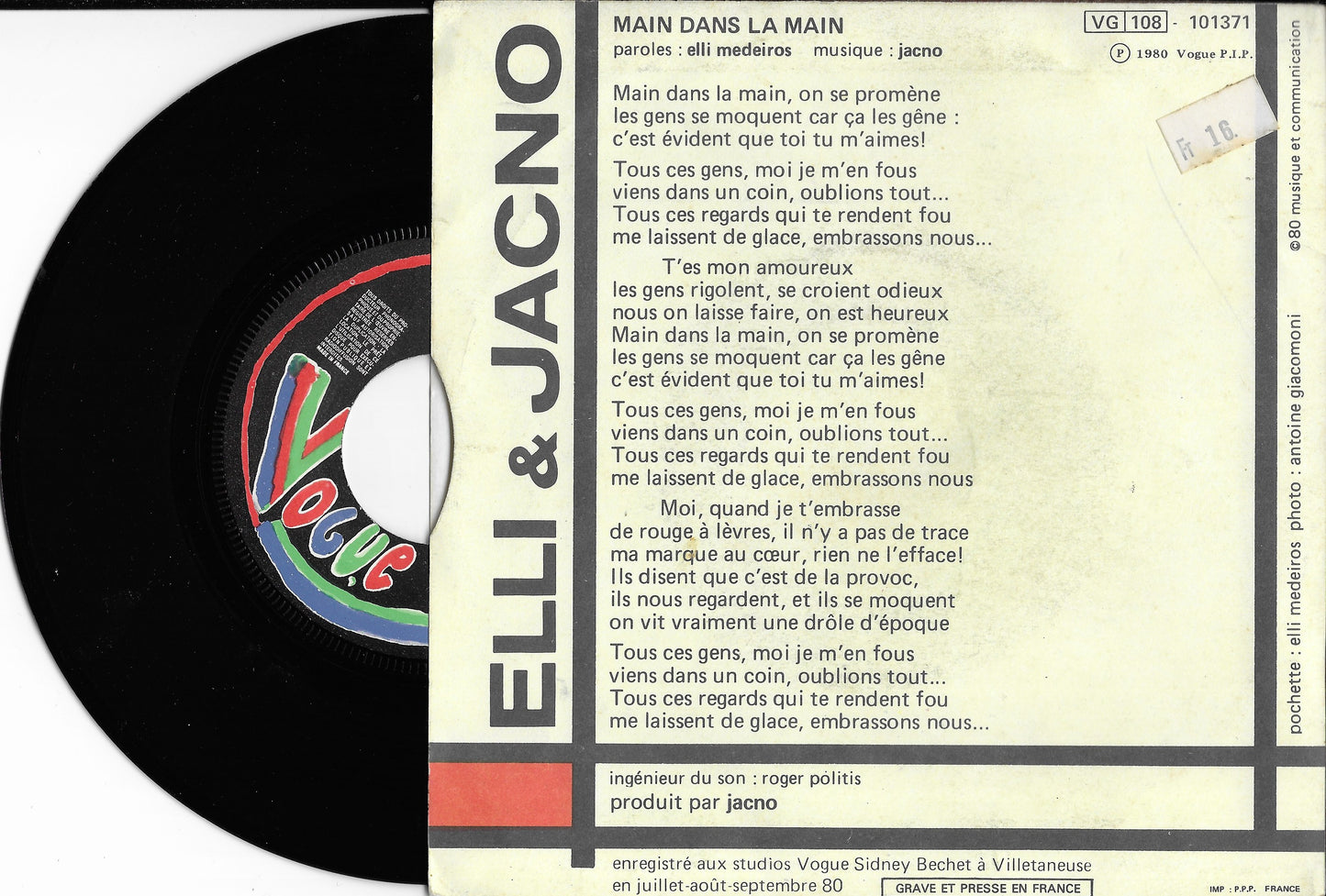 ELLI & JACNO - Main Dans La Main