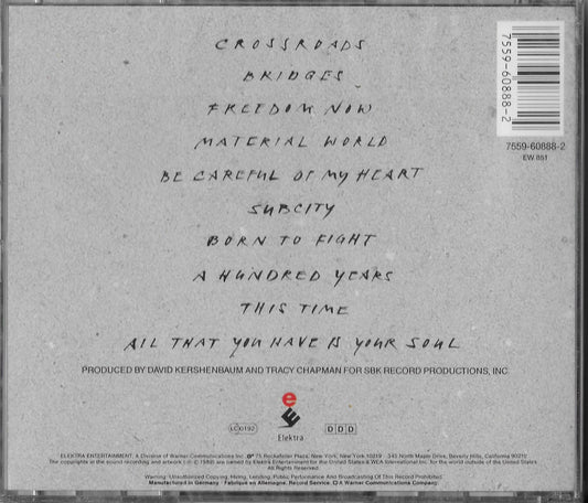 TRACY CHAPMAN - Crossroads (Neuf, scellé)