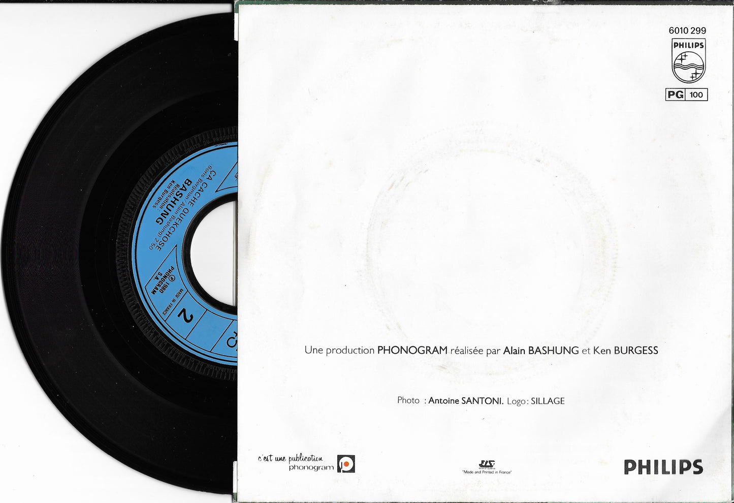 ALAIN BASHUNG - Vertige De L'amour