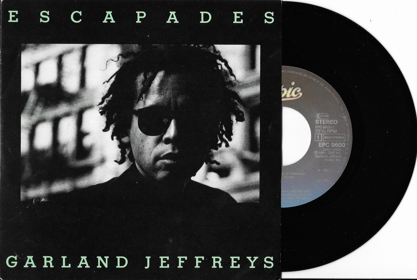GARLAND JEFFREYS - Escape Artist (inclus bonus 45 tours)