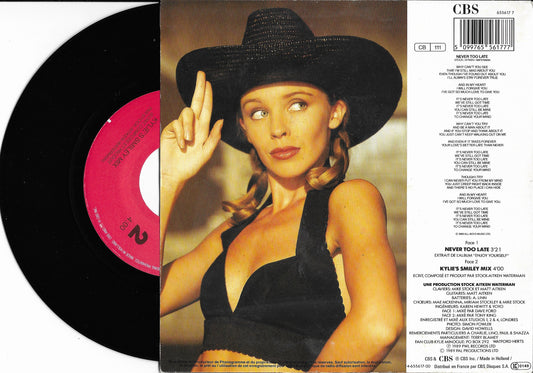 KYLIE MINOGUE - Never Too Late