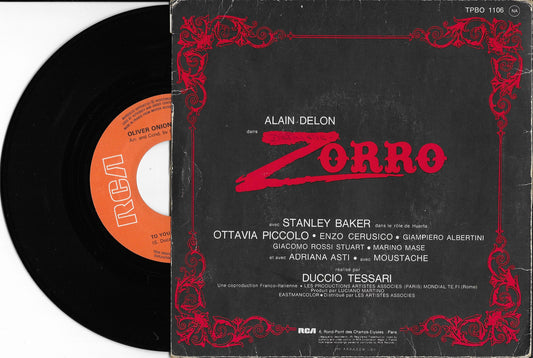 OLIVER ONIONS - Zorro Is Back - Chanson Extraite de la Bande Originale Du Film " Zorro "