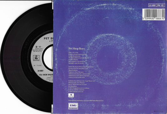 PET SHOP BOYS - It's A Sin