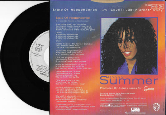 DONNA SUMMER - State Of Independence