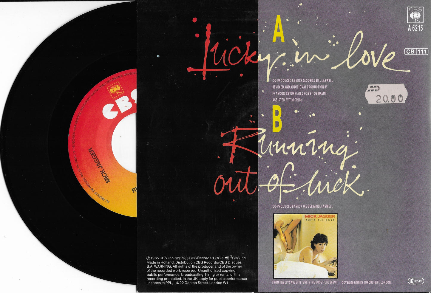 MICK JAGGER - Lucky In Love