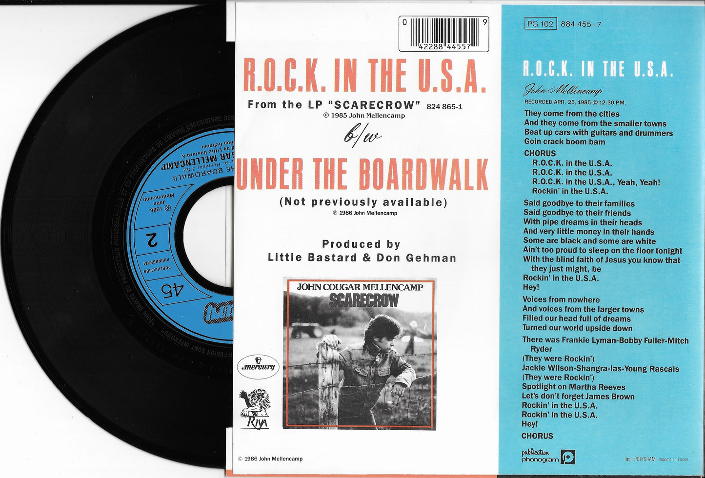 JOHN COUGAR MELLENCAMP - R.O.C.K. In The U.S.A.