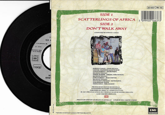 JOHNNY CLEGG & SAVUKA - Scatterlings Of Africa
