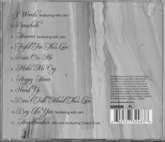 CHERYL COLE - 3 Words