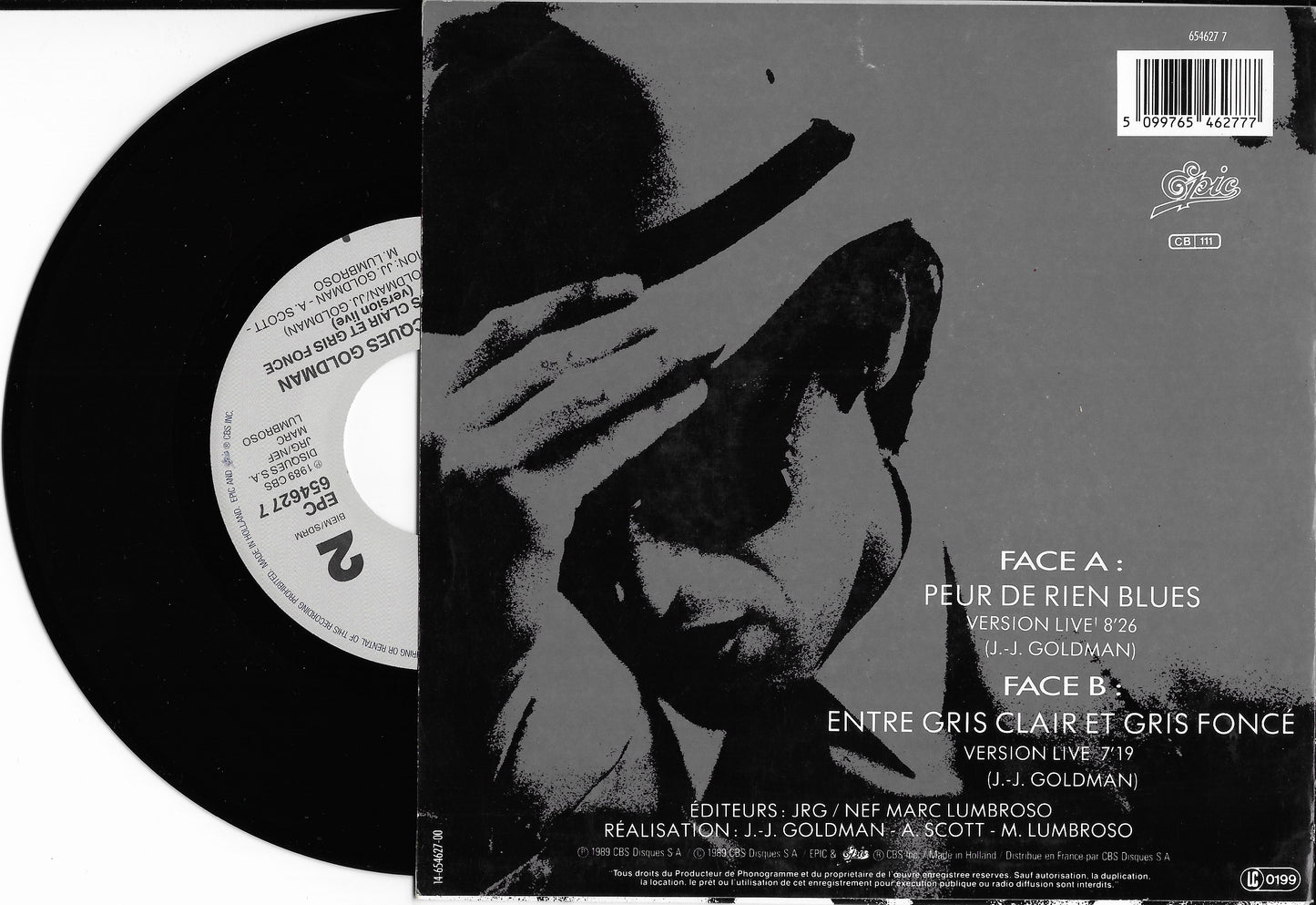 JEAN JACQUES GOLDMAN - Peur De Rien Blues