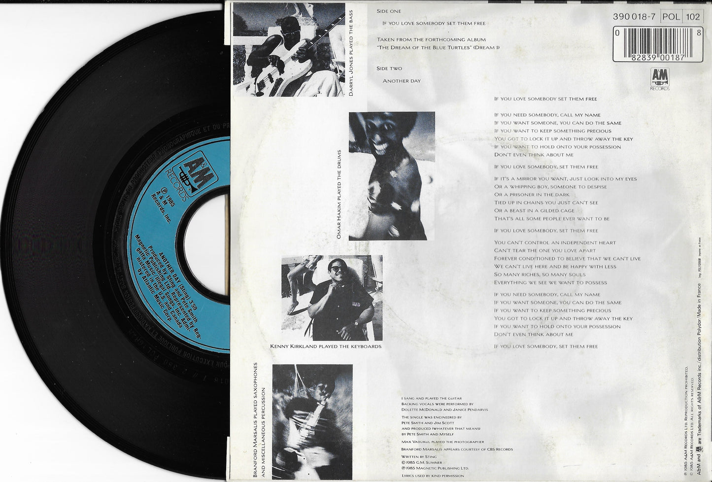 STING - If You Love Somebody Set Them Free