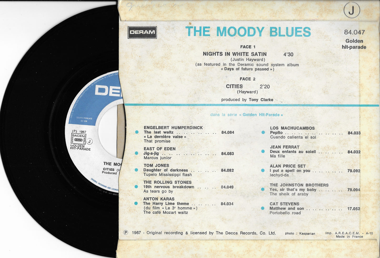 THE MOODY BLUES - Nights In White Satin