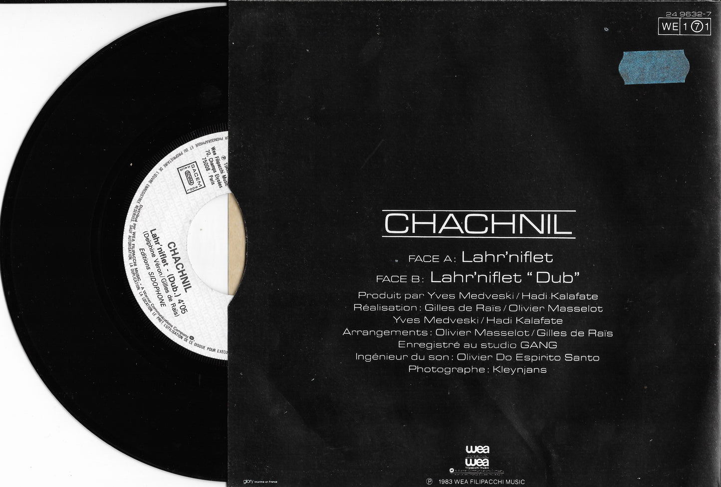 CHACHNIL - Lahr' Niflet