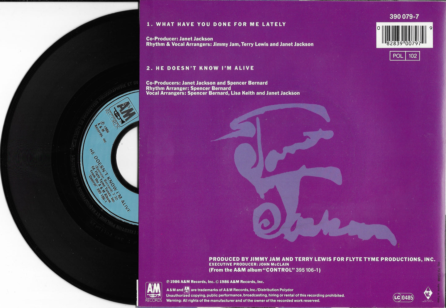 JANET JACKSON - What Have You Done For Me Lately