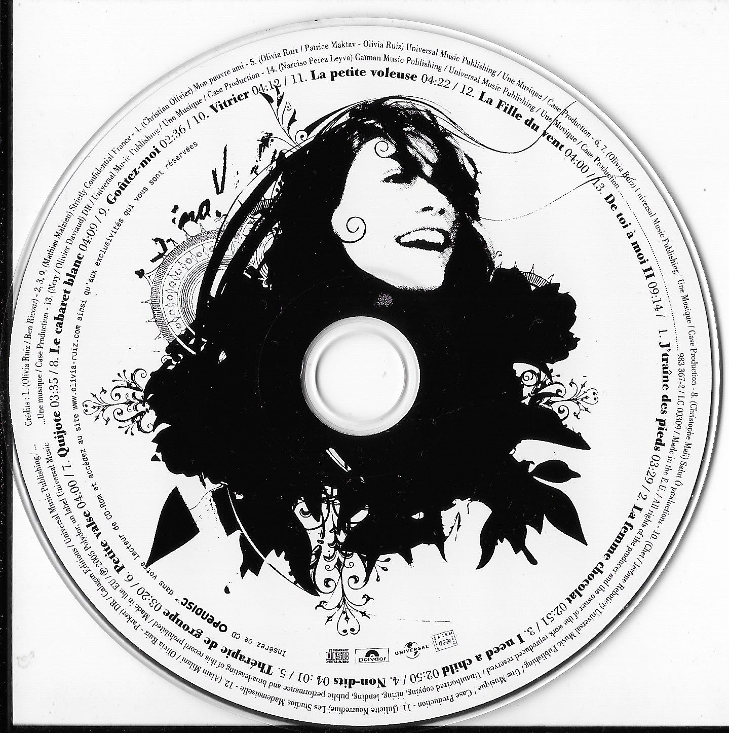 OLIVIA RUIZ - La Femme Chocolat