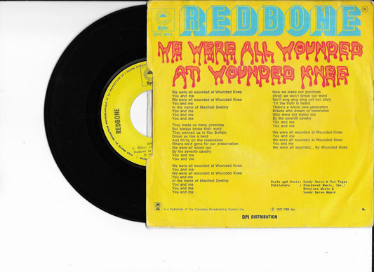 REDBONE - We Were All Wounded At Wounded Knee