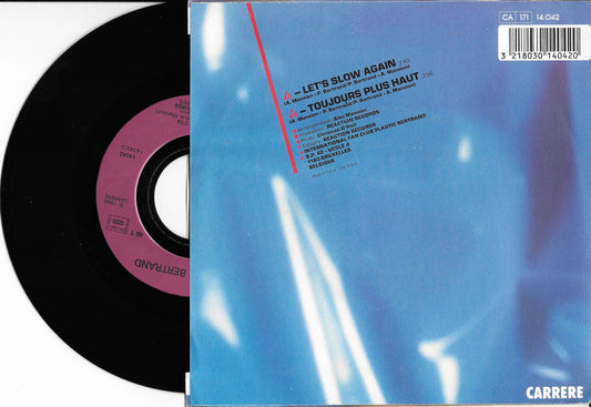 PLASTIC BERTRAND - Let's Slow Again