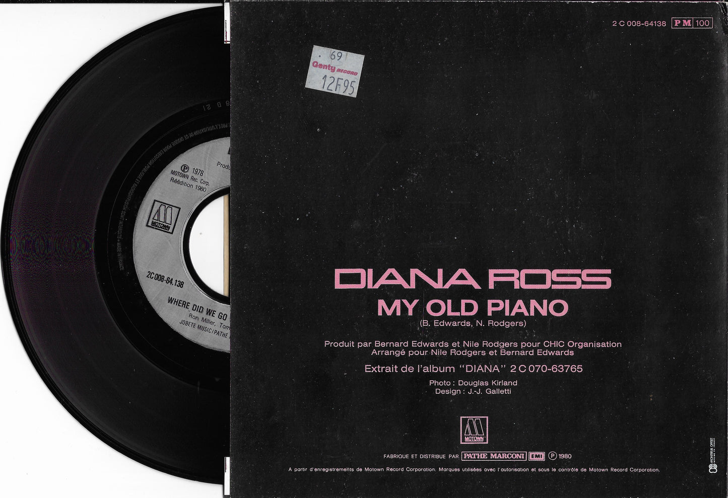 DIANA ROSS - My Old Piano