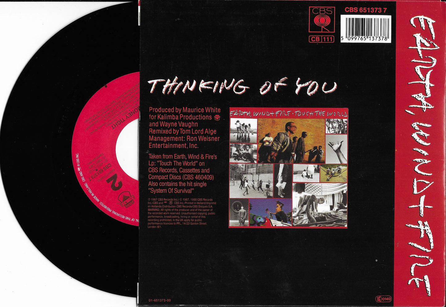 EARTH, WIND & FIRE - Thinking Of You