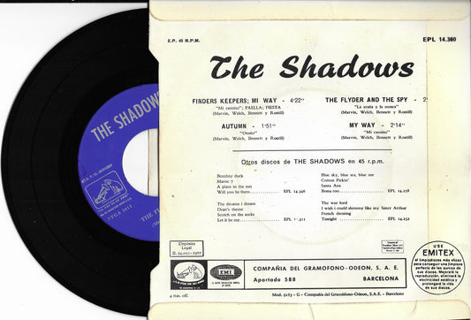 THE SHADOWS - Finders Keepers