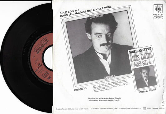 LOUIS CHEDID - Ainsi Soit-il