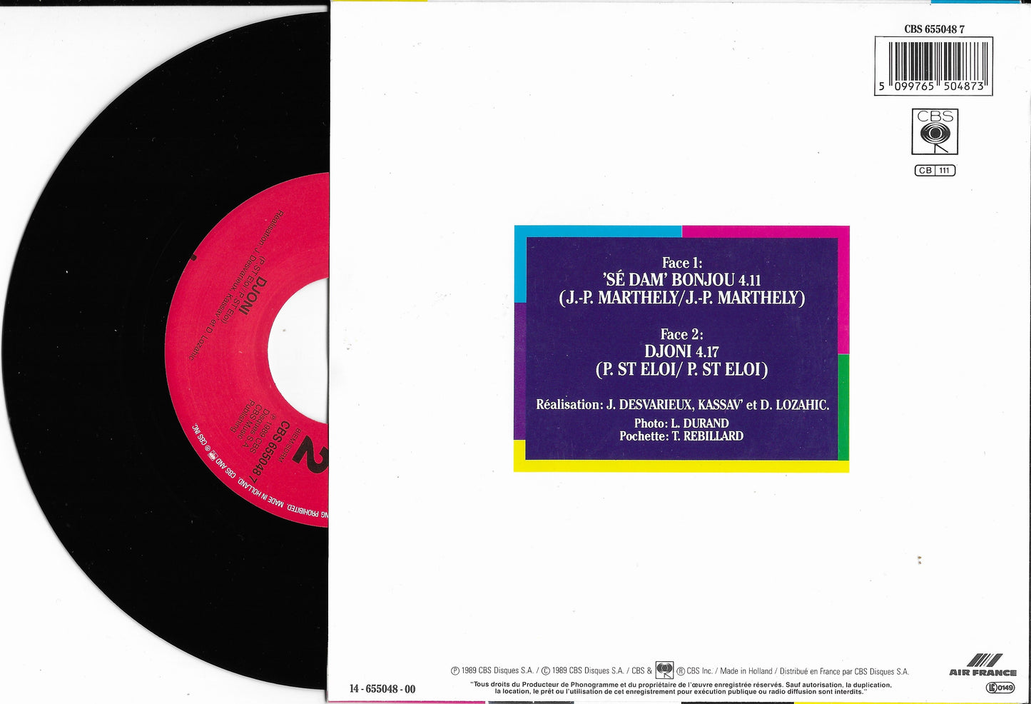 KASSAV' - 'Sé Dam' Bonjou