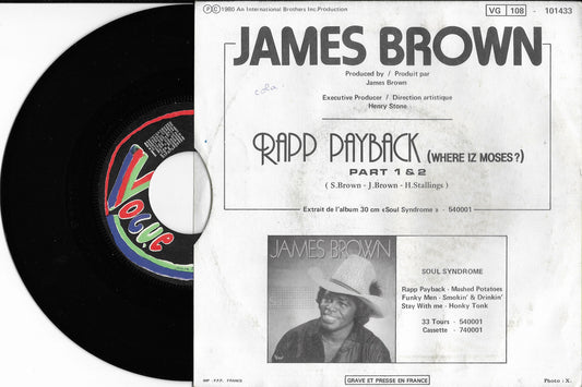 JAMES BROWN - Rapp Payback (Where Iz Moses?) (Part 1 & 2)