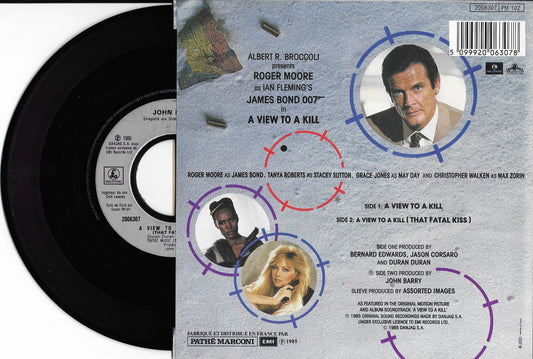 DURAN DURAN - A View To A Kill (Dangereusement Votre)