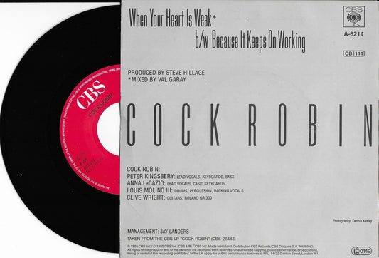 COCK ROBIN - When Your Heart is Weak