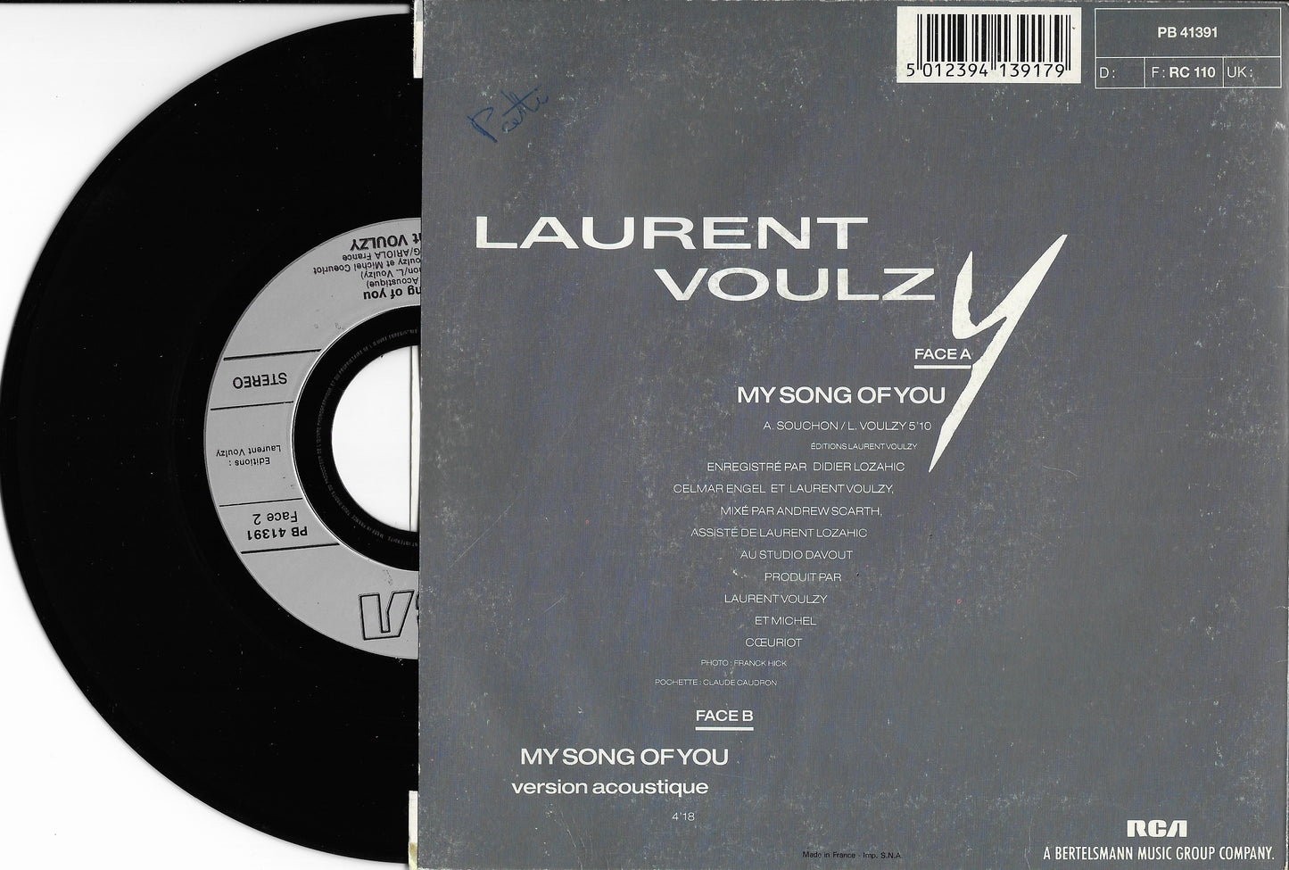 LAURENT VOULZY - My Song Of You