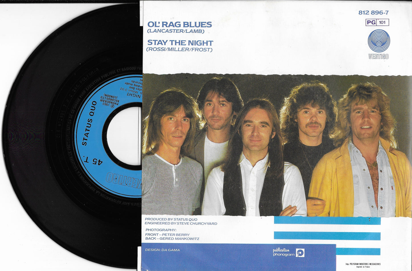 STATUS QUO -  Ol' Rag Blues