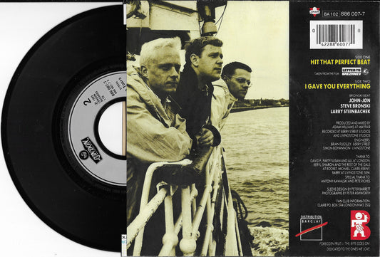 BRONSKI BEAT - Hit That Perfect Beat