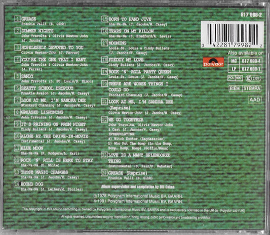 GREASE - The Original Soundtrack From The Motion Picture