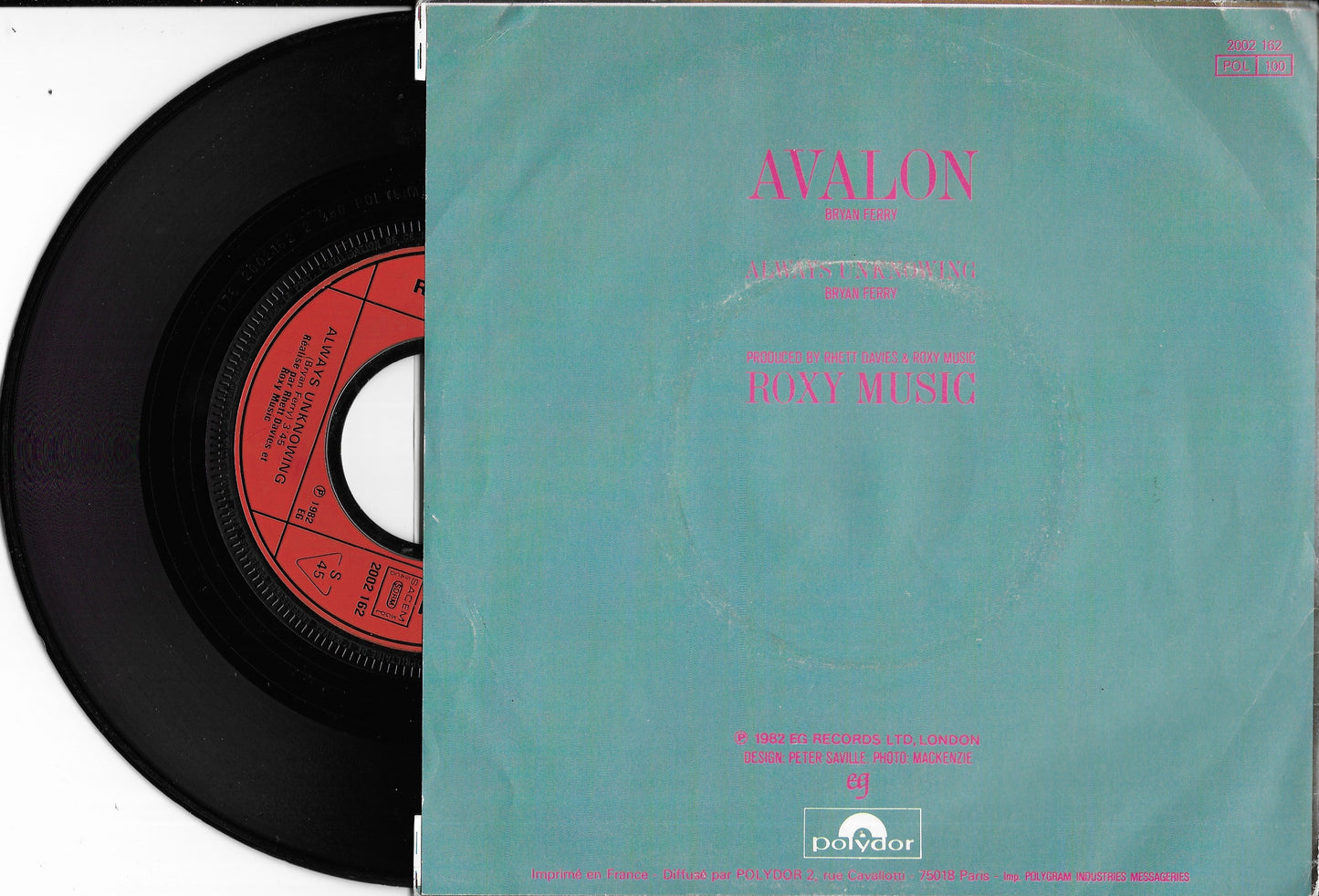 ROXY MUSIC - Avalon