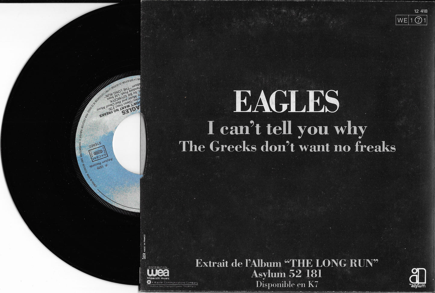 EAGLES - I Can't Tell You Why