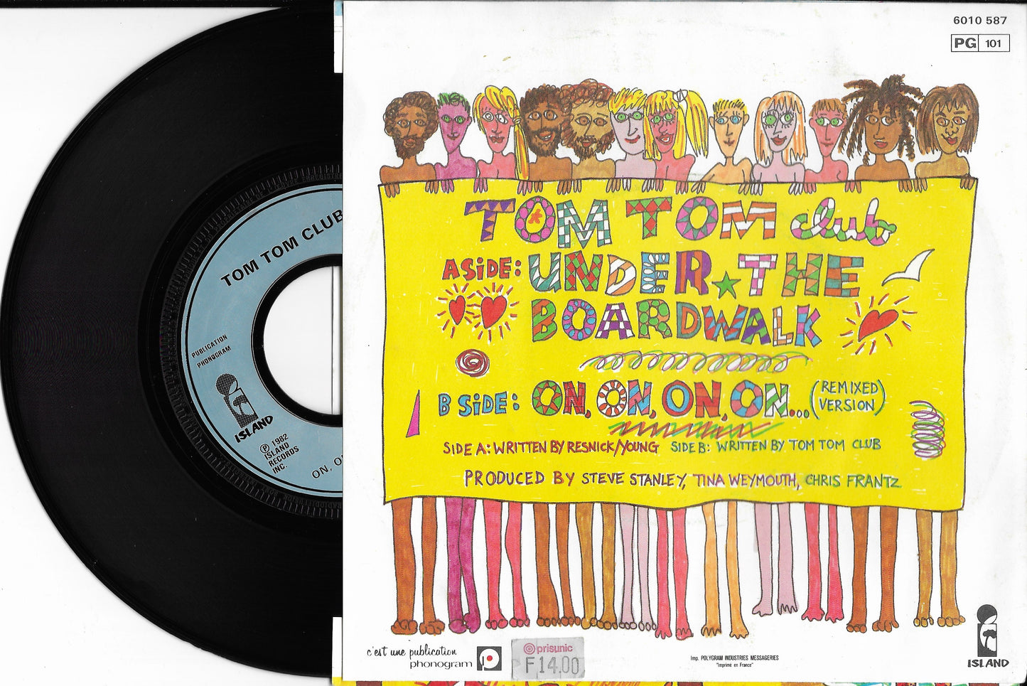 TOM TOM CLUB - Under The Boardwalk