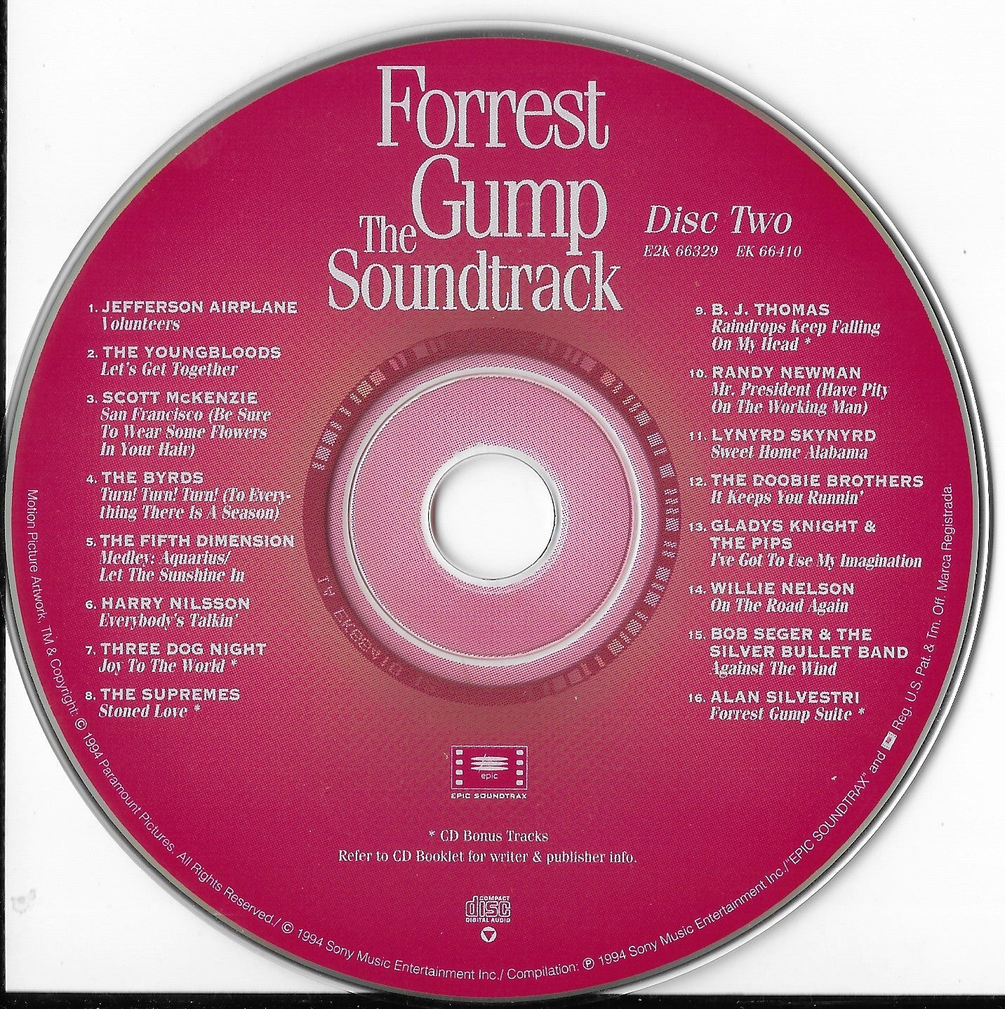 FORREST GUMP - The Soundtrack
