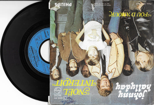 JOHNNY HALLYDAY - Noël Interdit / Fou D'amour