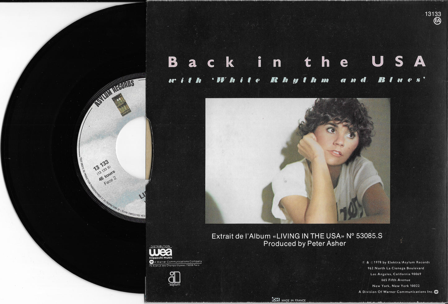 LINDA RONSTADT - Back In The U.S.A.