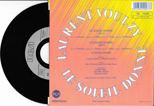 LAURENT VOULZY - Le Soleil Donne